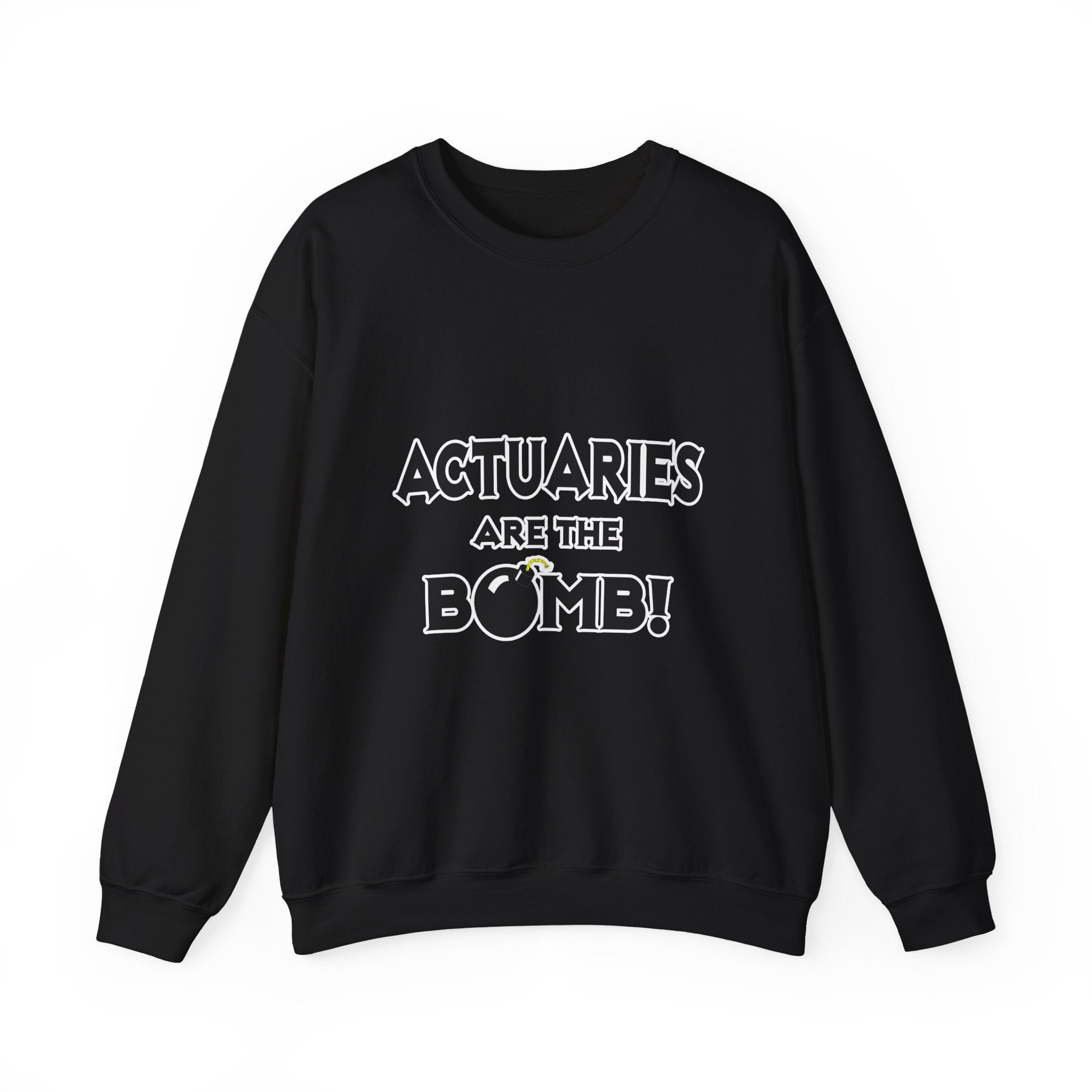 Actuaries Are The Bomb! - Unisex Heavy Blend™ Crewneck Sweatshirt