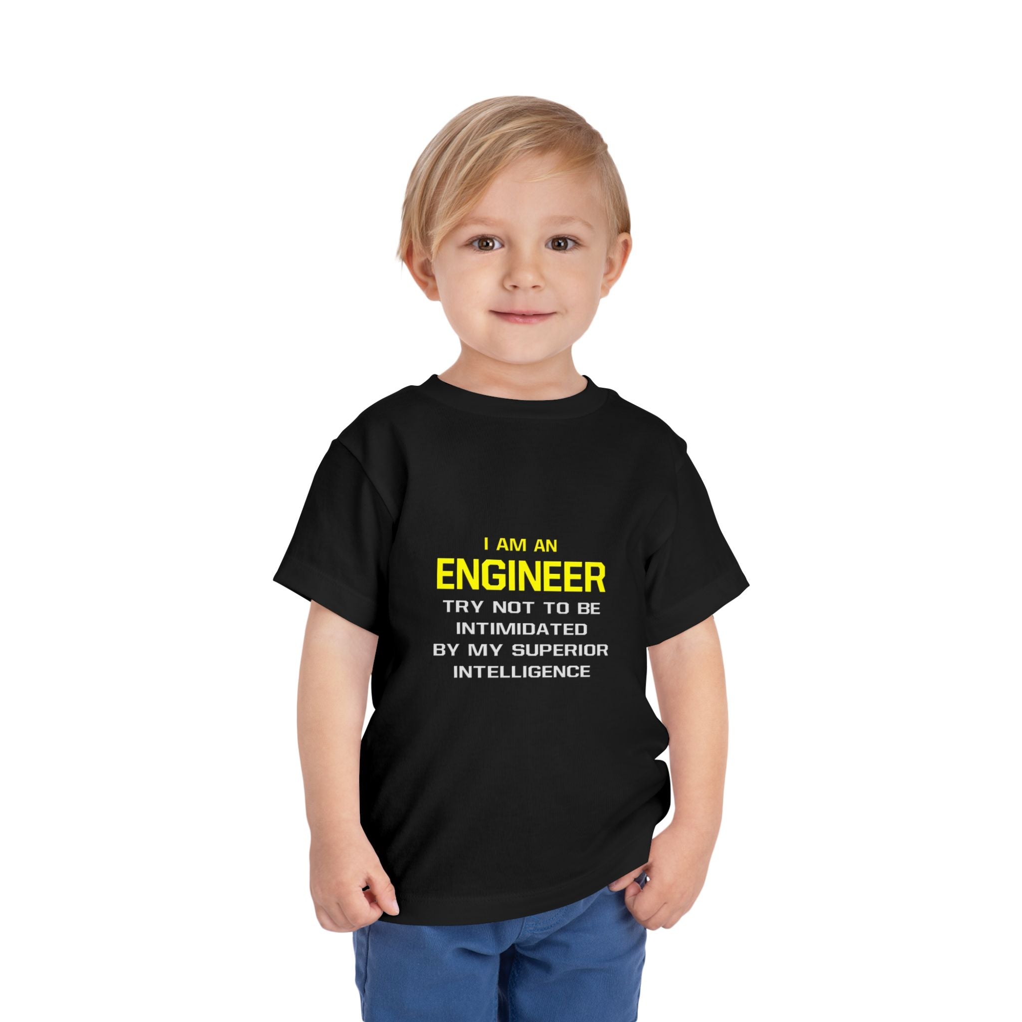 Engineer...Superior Intelligence - Toddler Short Sleeve Tee