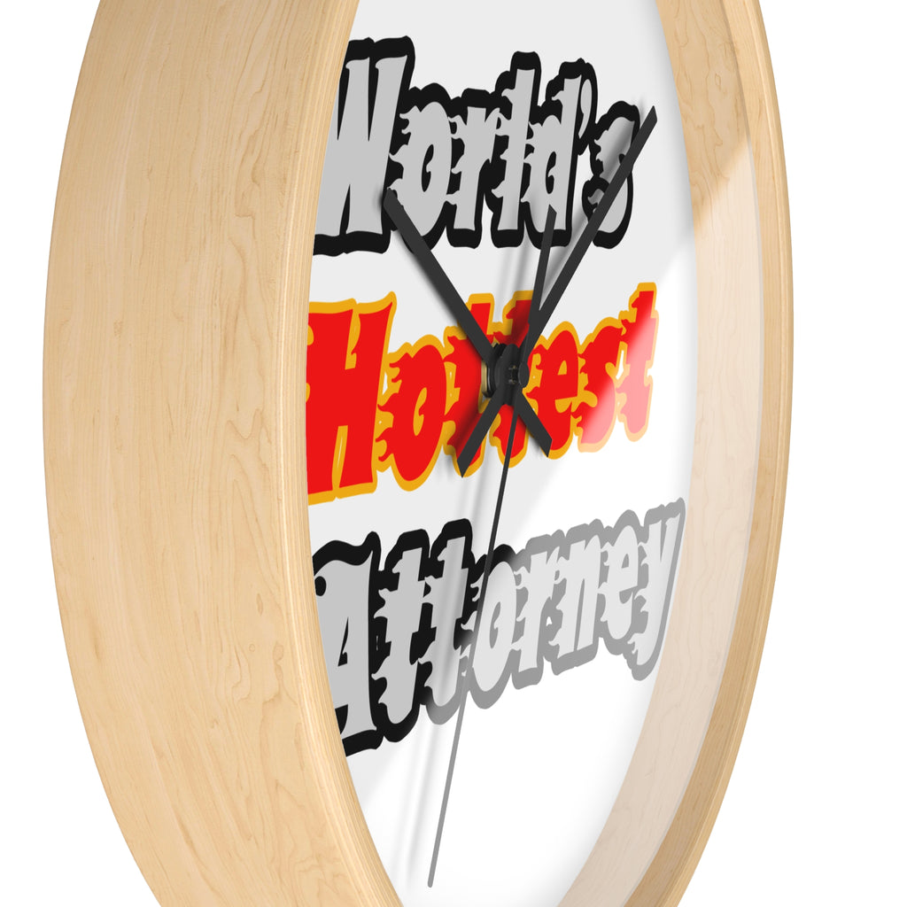 World's Hottest Attorney - Wall Clock