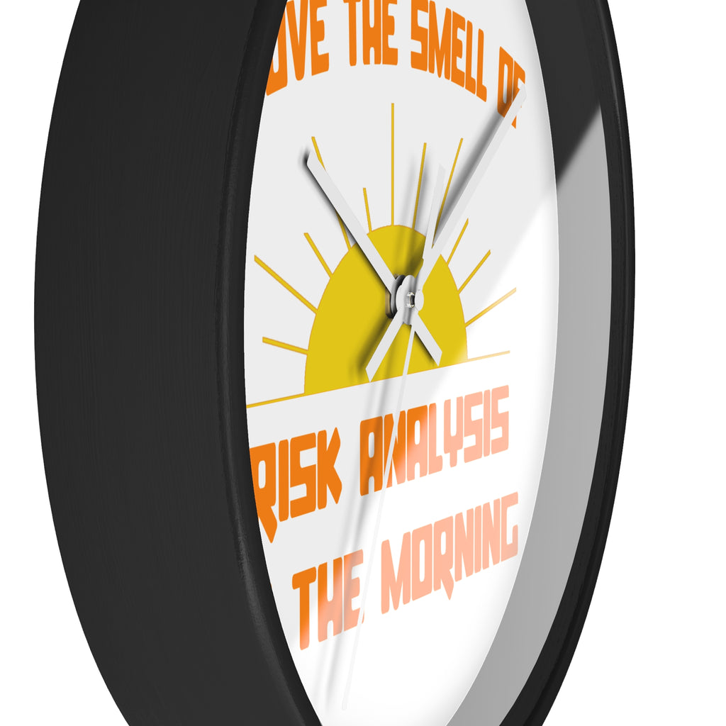 Smell of Risk Analysis in the Morning - Wall Clock
