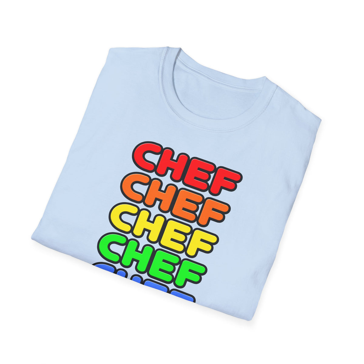 Rainbow Chef - Unisex Softstyle T-Shirt