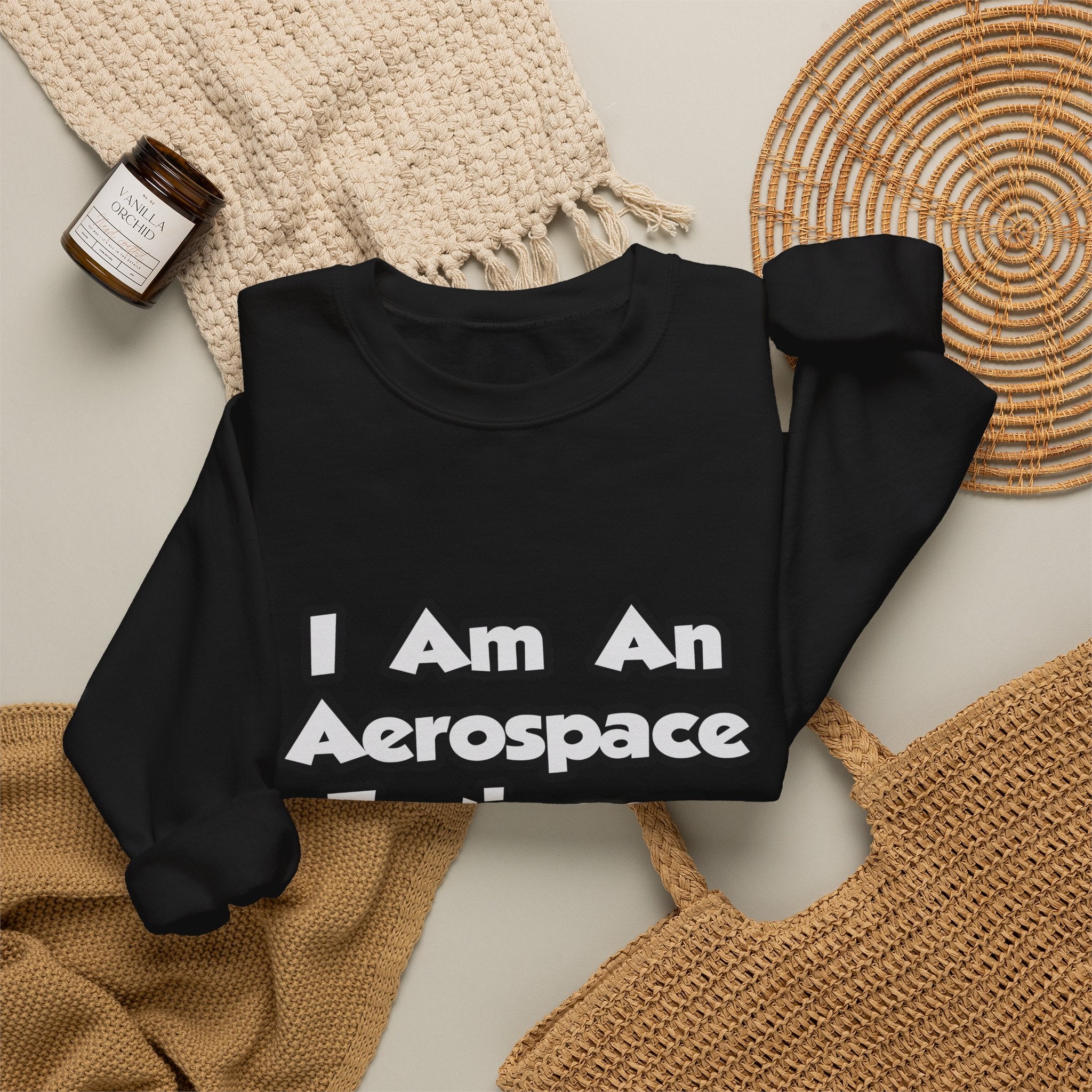 I Am An Aerospace Engineer, Therefore I Drink - Unisex Heavy Blend™ Crewneck Sweatshirt