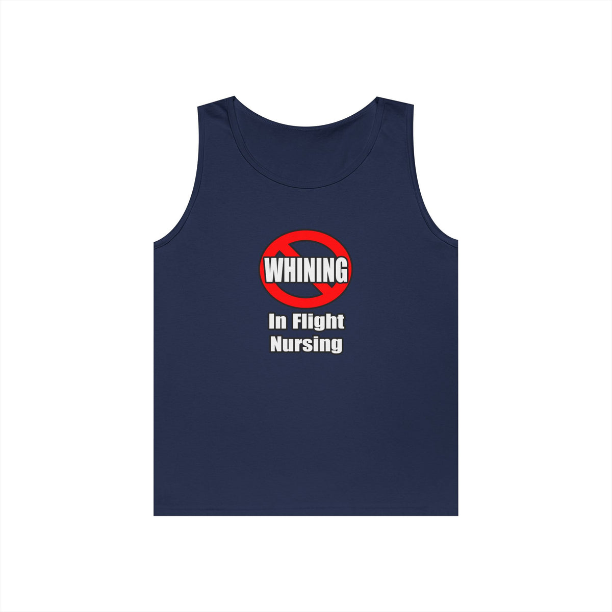 No Whining In Flight Nursing - Unisex Heavy Cotton Tank Top