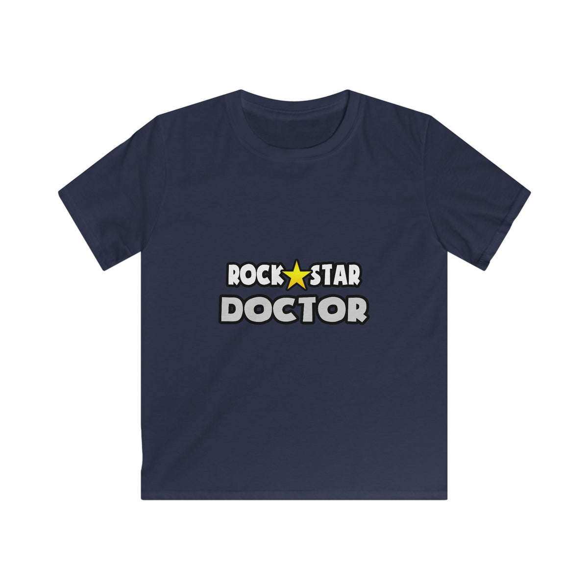 Rock Star Doctor (2) - Kids Softstyle Tee
