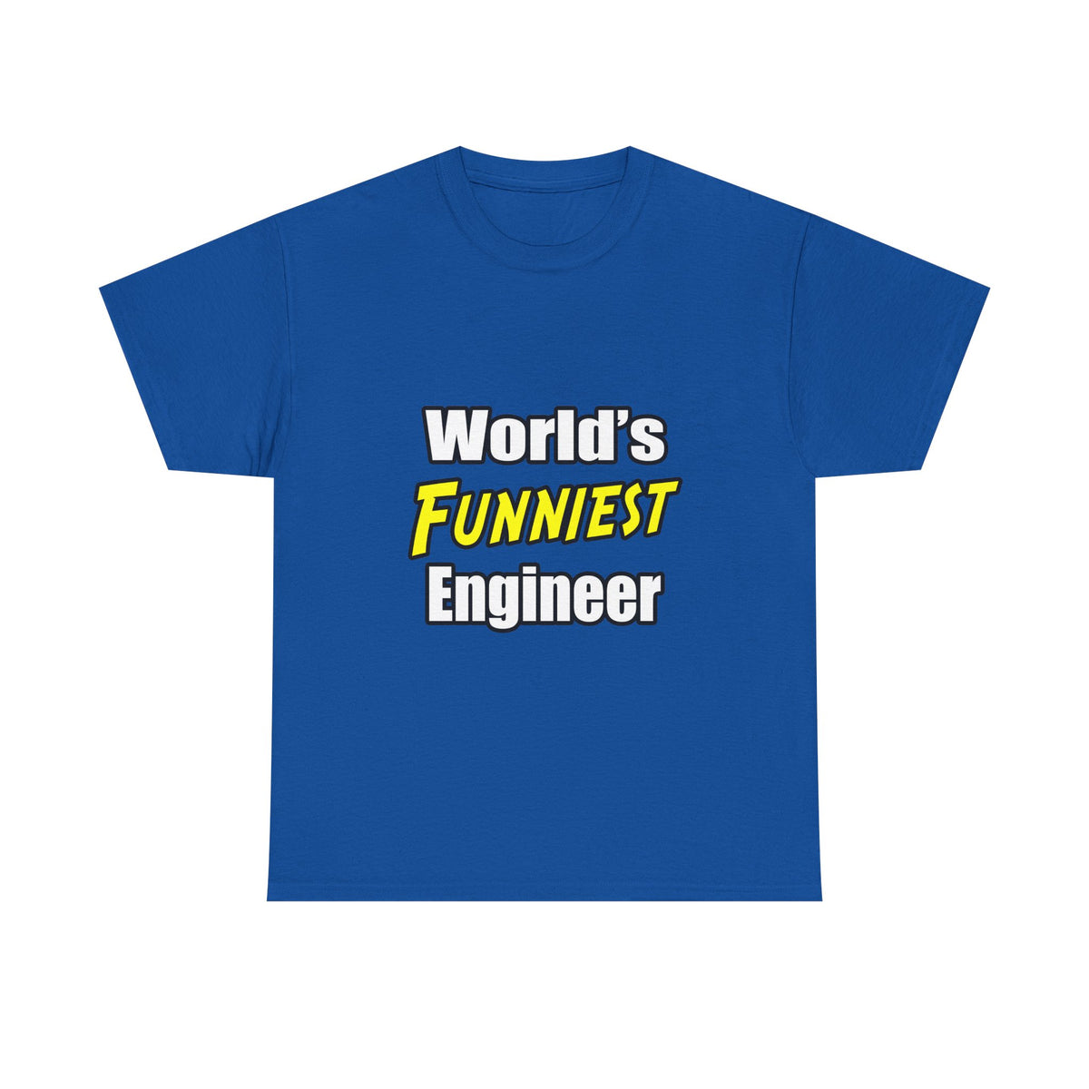 World's Funniest Engineer - Unisex Heavy Cotton Tee