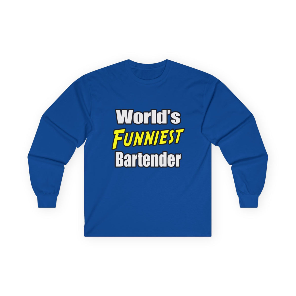 World's Funniest Bartender - Unisex Ultra Cotton Long Sleeve Tee