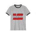 Evil Genius...Engineer - Unisex Cotton Ringer T-Shirt
