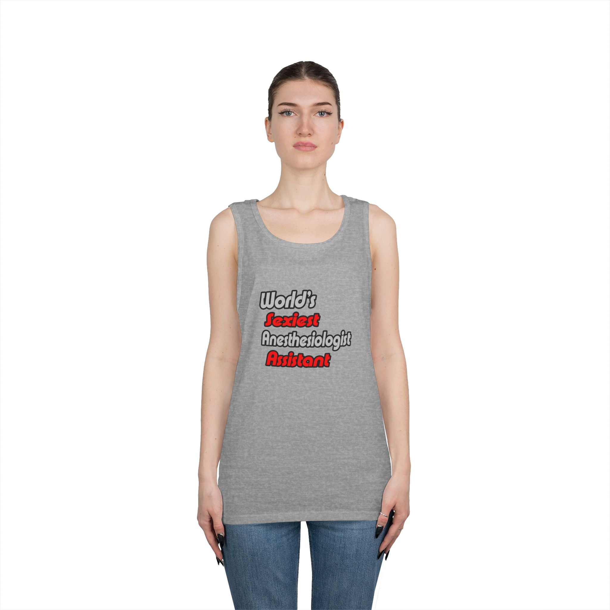 World's Sexiest Anesthesiologist Assistant - Unisex Heavy Cotton Tank Top