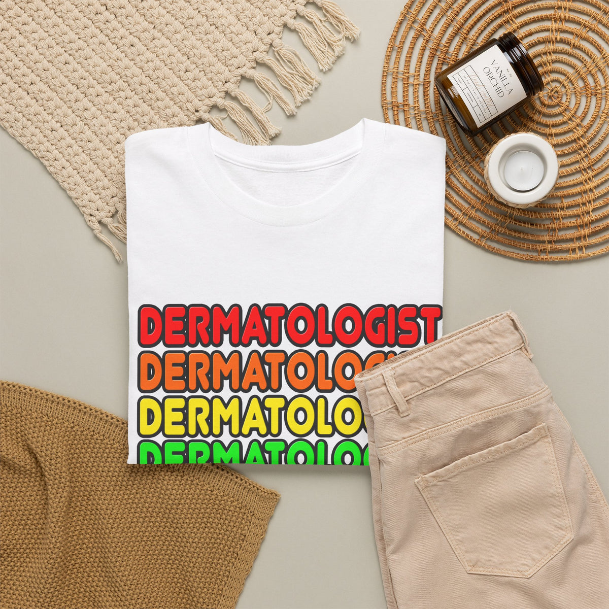 Rainbow Dermatologist - Unisex Heavy Cotton Tee