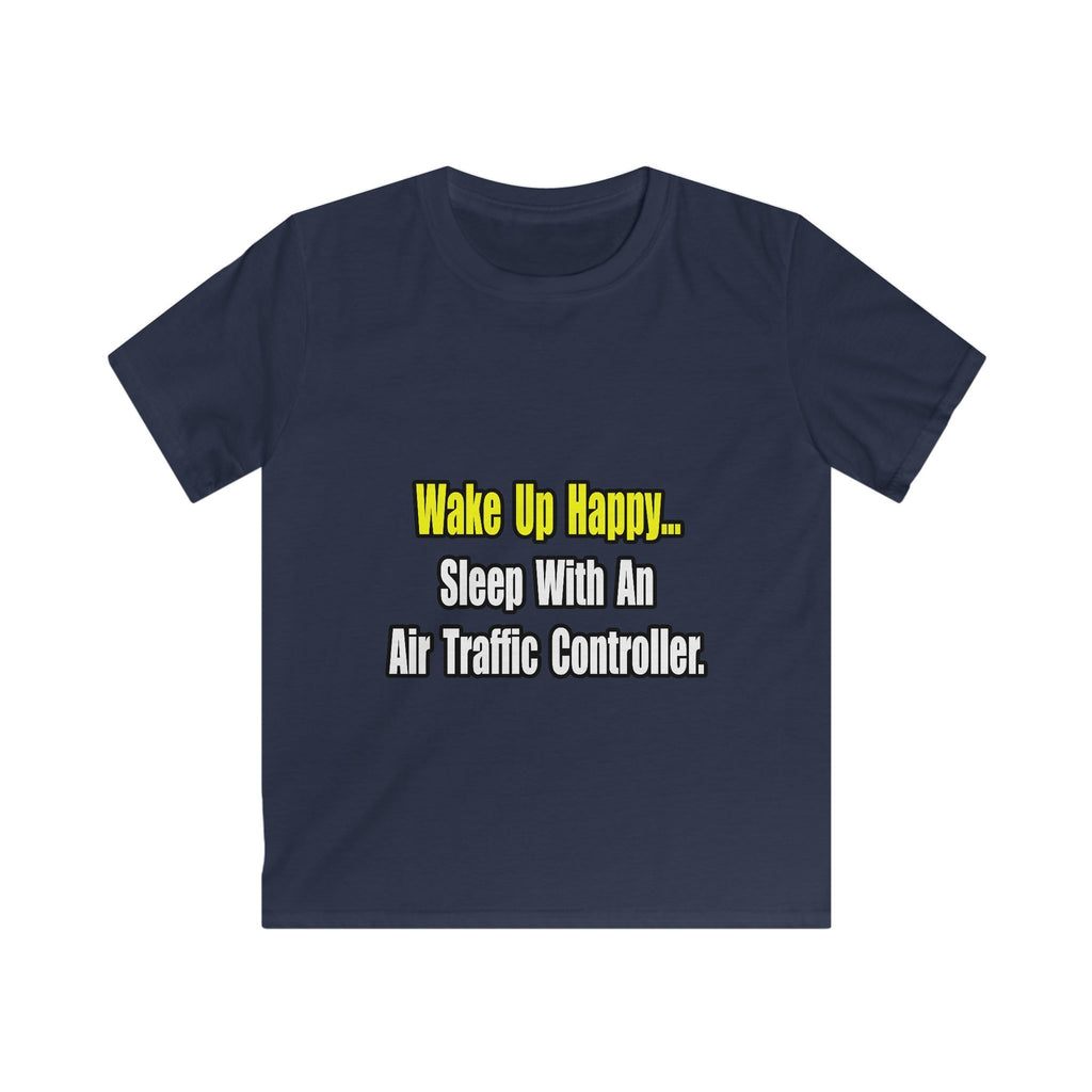 Sleep With An Air Traffic Controller - Kids Softstyle Tee