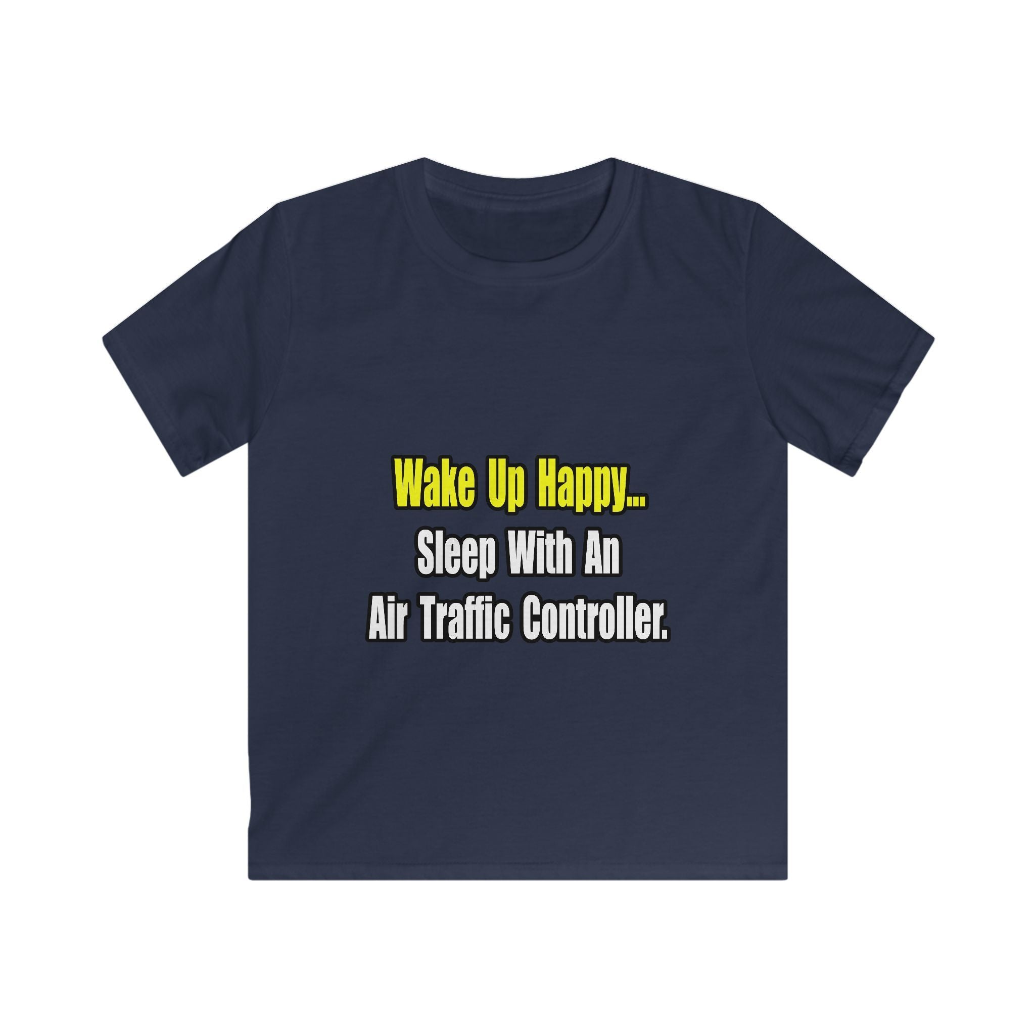 Sleep With An Air Traffic Controller - Kids Softstyle Tee