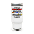 Cardiologist .. OMG WTF LOL - Stainless Steel Travel Mug with Handle, 14oz