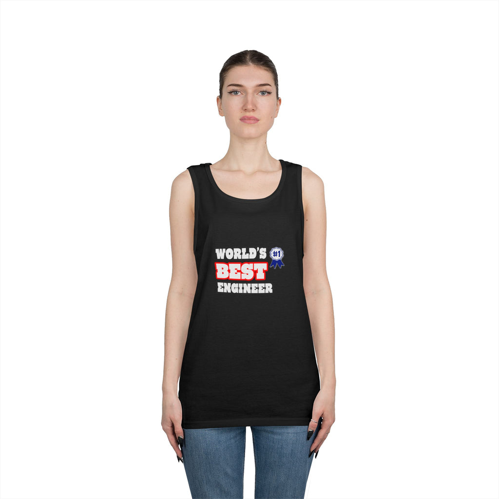World's Best Engineer - Unisex Heavy Cotton Tank Top