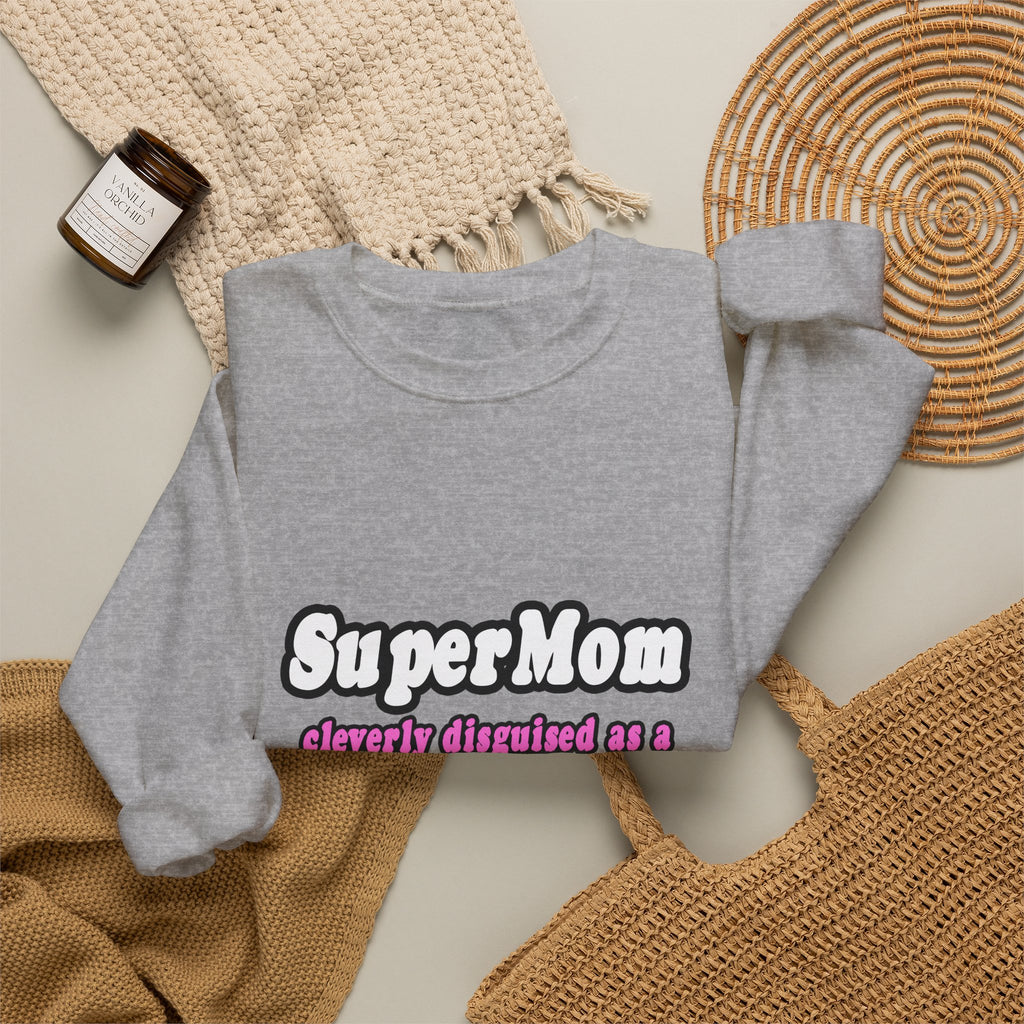 SuperMom Biologist - Unisex Heavy Blend™ Crewneck Sweatshirt