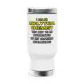Analytical Chemist...Superior Intelligence - Stainless Steel Travel Mug with Handle, 14oz