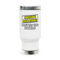 Professional Dental Hygienist...Joke - Stainless Steel Travel Mug with Handle, 14oz