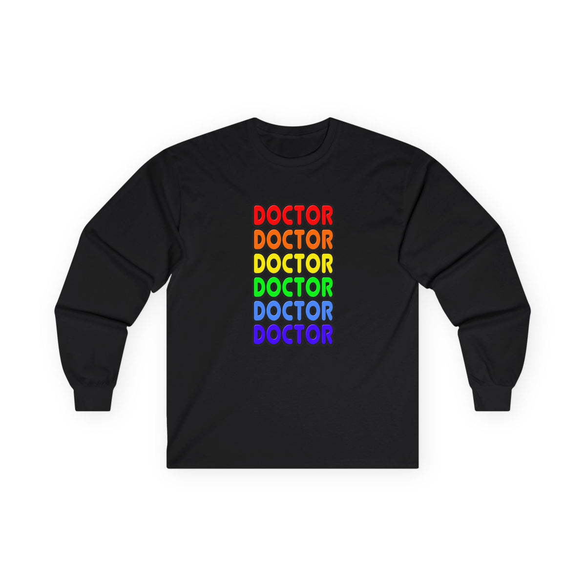 Rainbow Doctor - Unisex Ultra Cotton Long Sleeve Tee