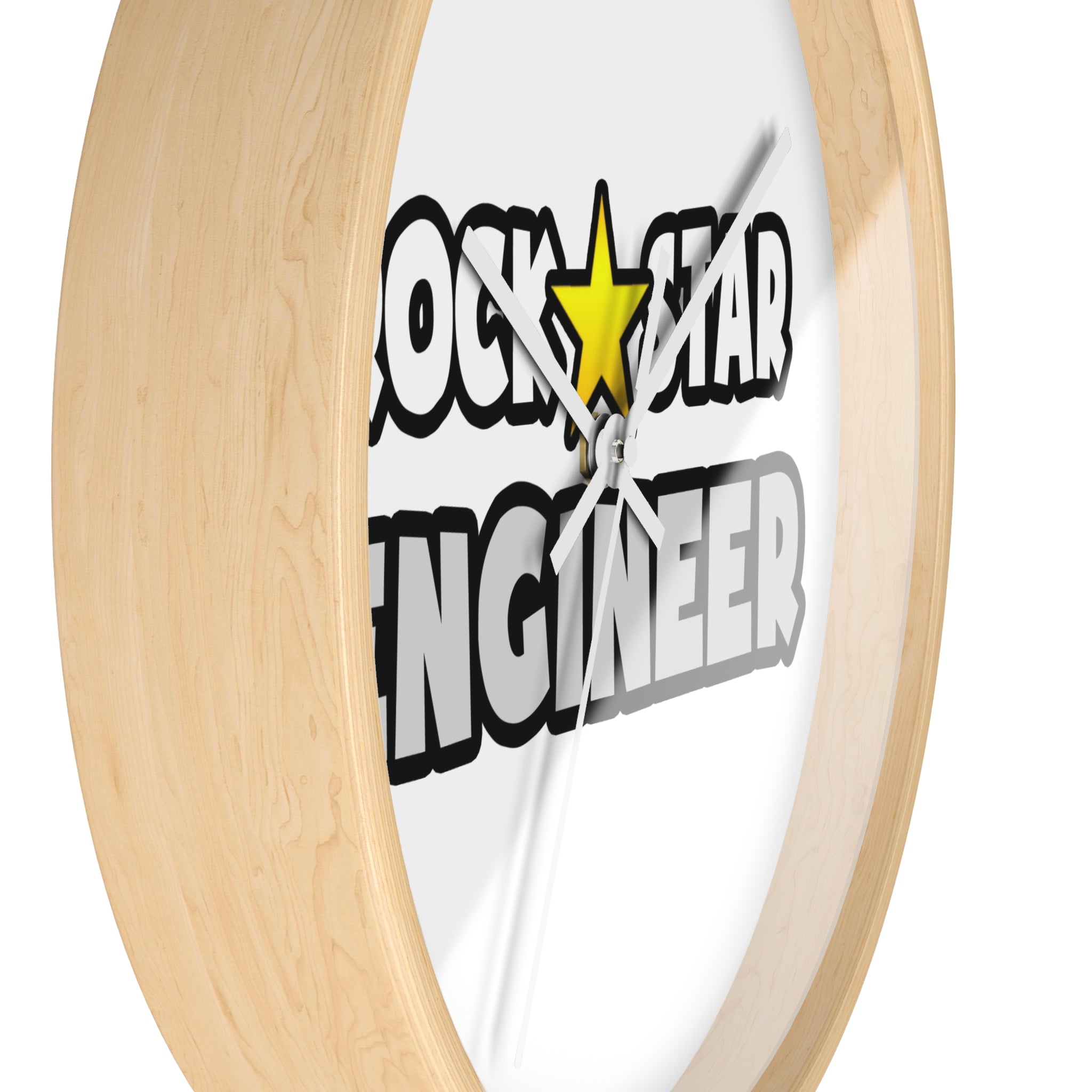 Rock Star Engineer (2) - Wall Clock
