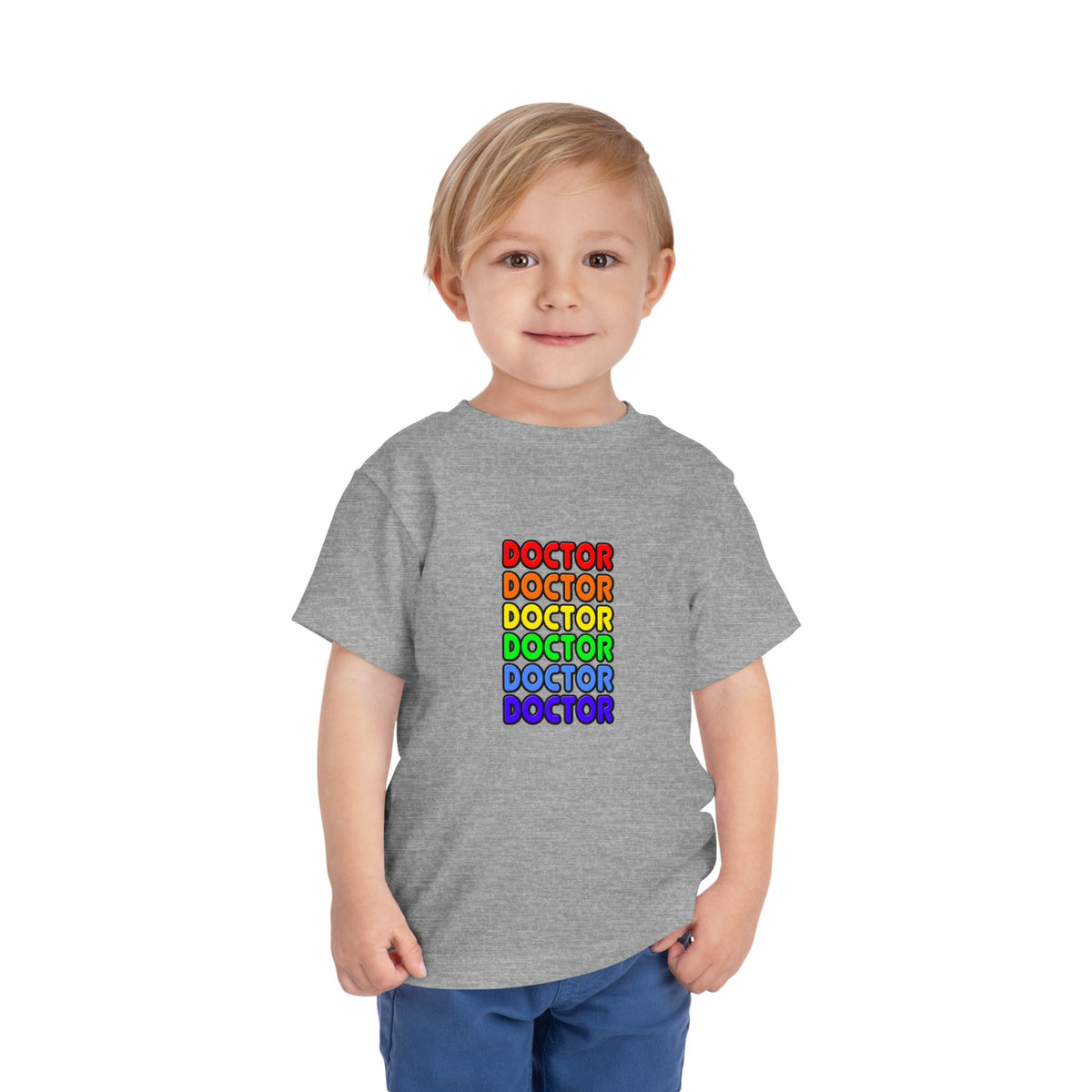 Rainbow Doctor - Toddler Short Sleeve Tee