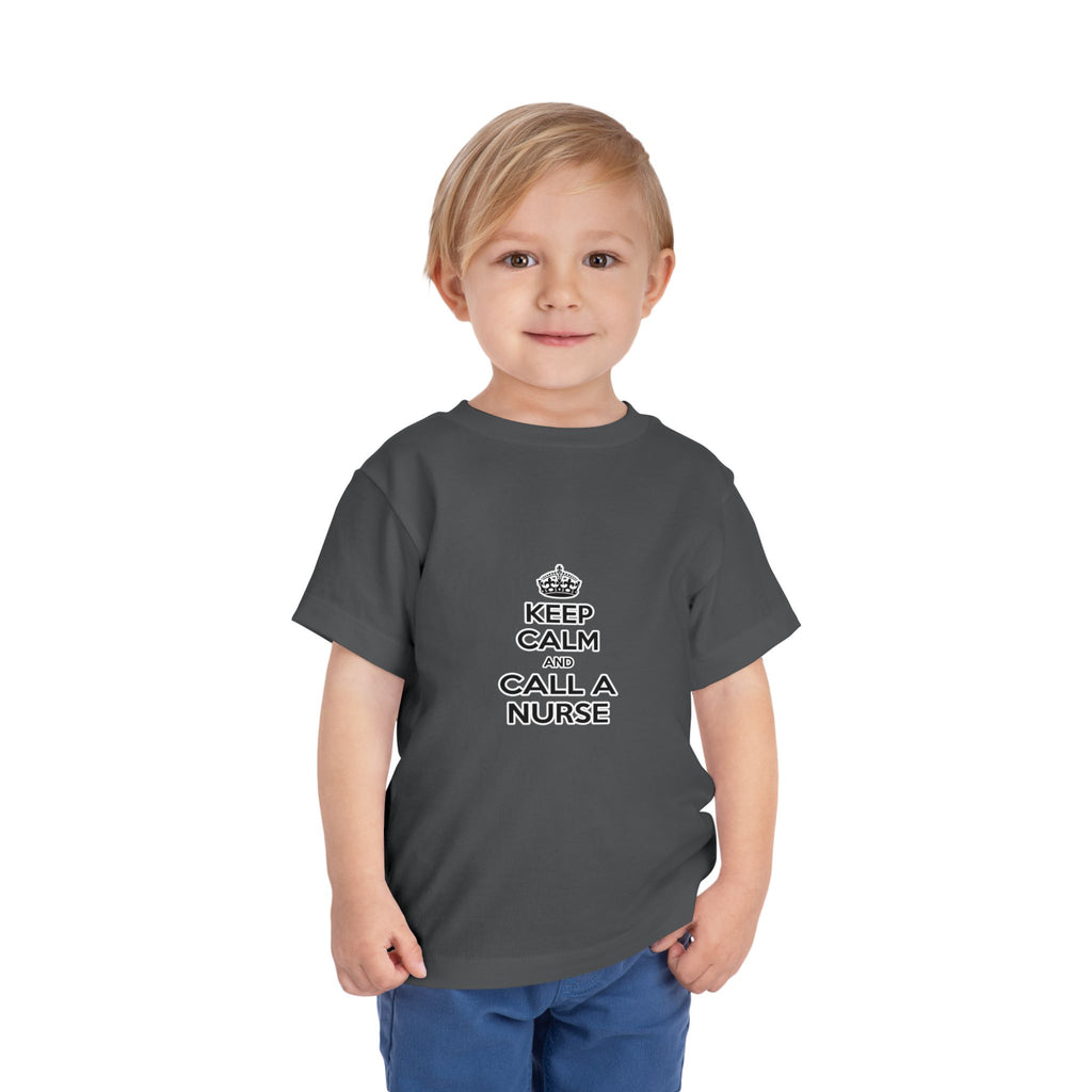 Keep Calm and Call a Nurse - Toddler Short Sleeve Tee