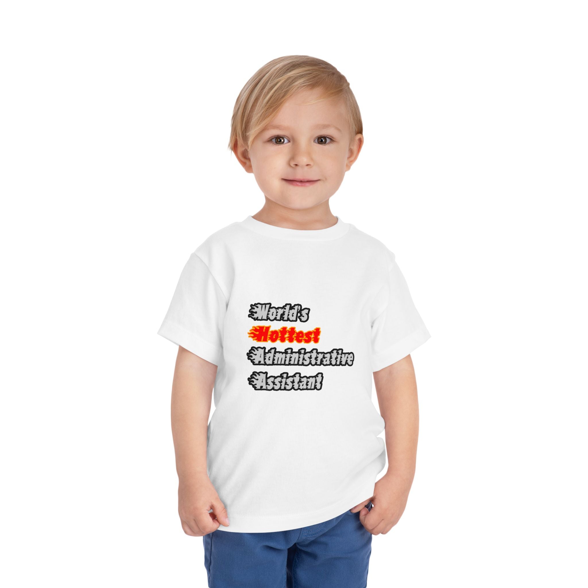 World's Hottest Administrative Assistant - Toddler Short Sleeve Tee