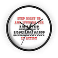 Amazing Archaeologist In Action - Wall Clock