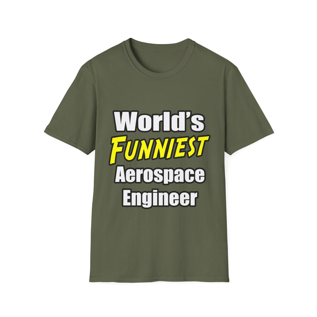 World's Funniest Aerospace Engineer - Unisex Softstyle T-Shirt