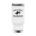 Save Horse, Ride Cardiologist - Stainless Steel Travel Mug with Handle, 14oz