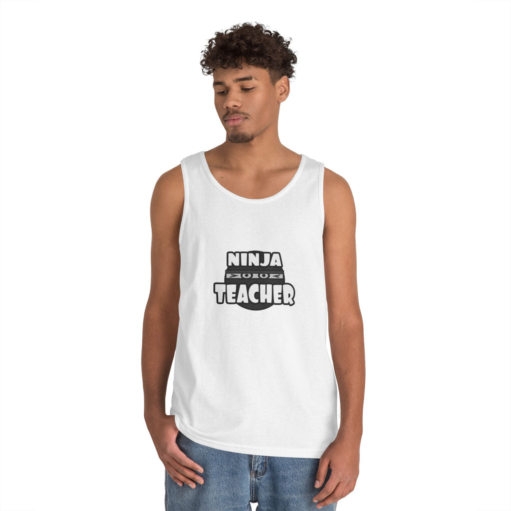 Ninja Teacher - Unisex Heavy Cotton Tank Top