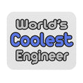 World's Coolest Engineer - Mouse Pad (Rectangle)