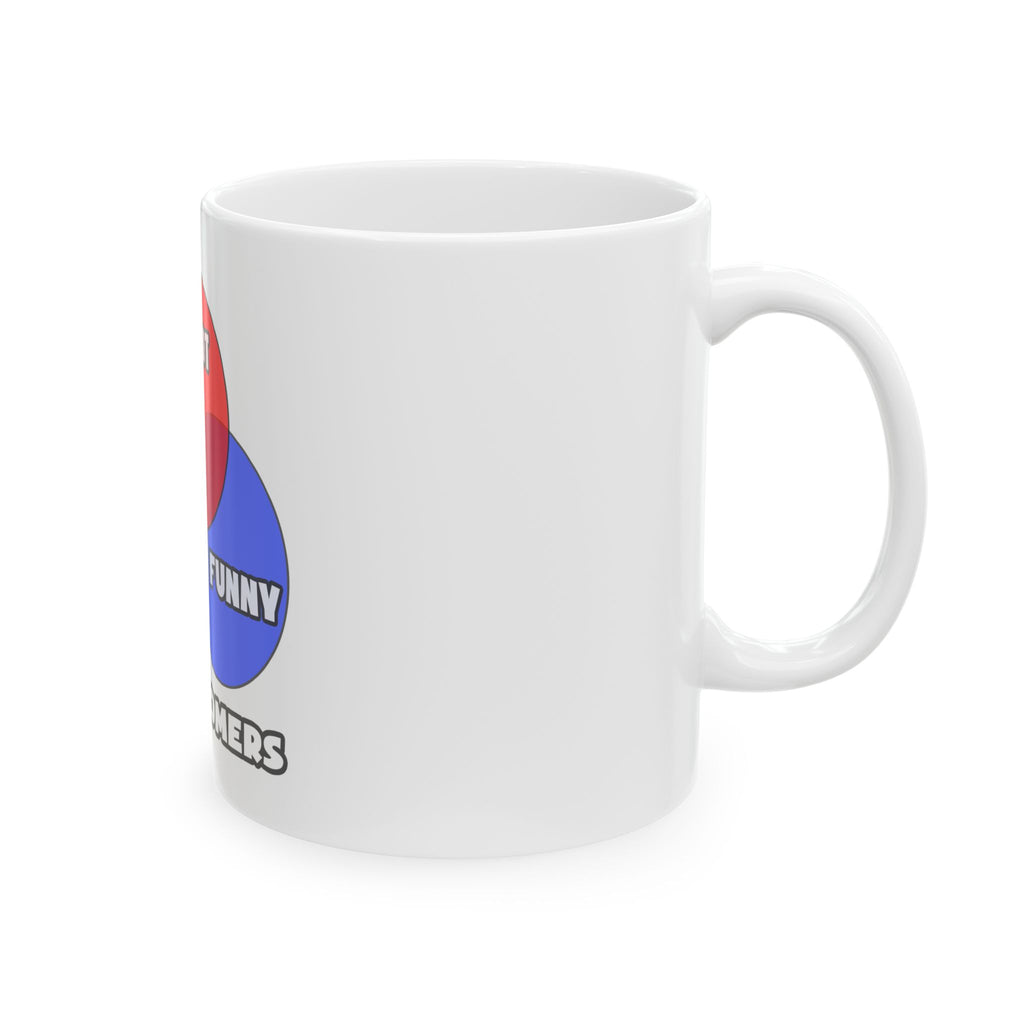 Venn Diagram .. Astronomers - Ceramic Mug, (11oz, 15oz)