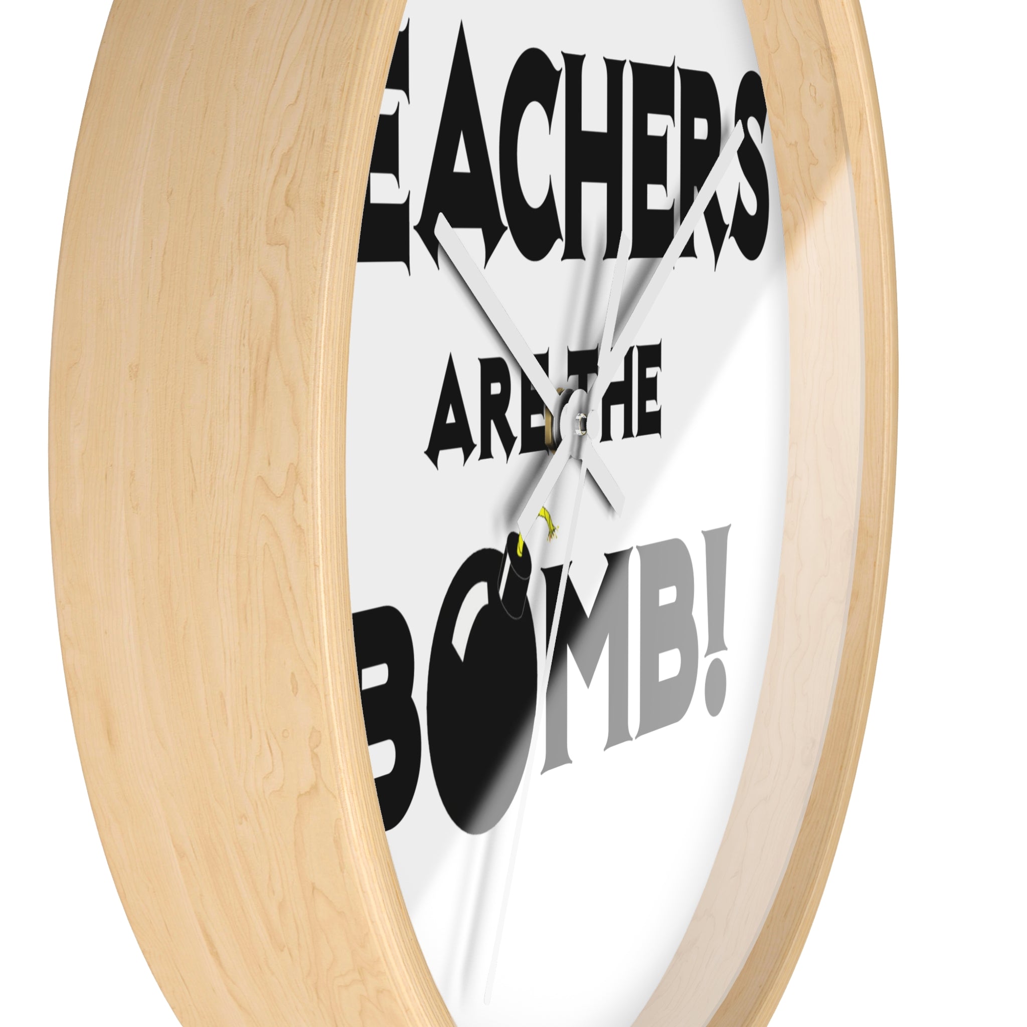 Teachers Are The Bomb! - Wall Clock