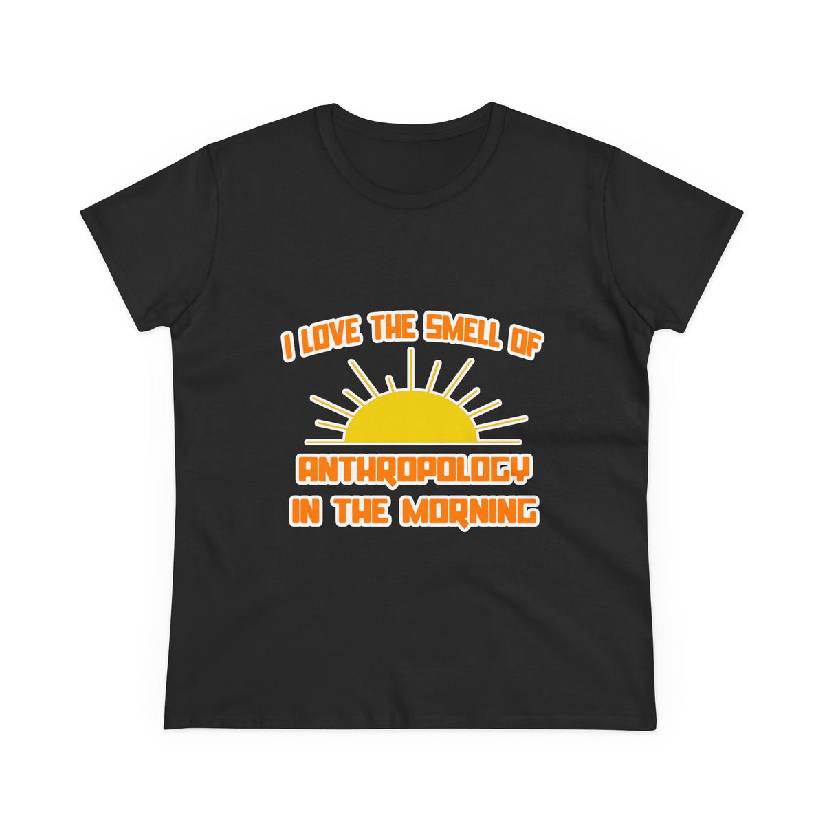 Smell of Anthropology in the Morning - Women's Midweight Cotton Tee