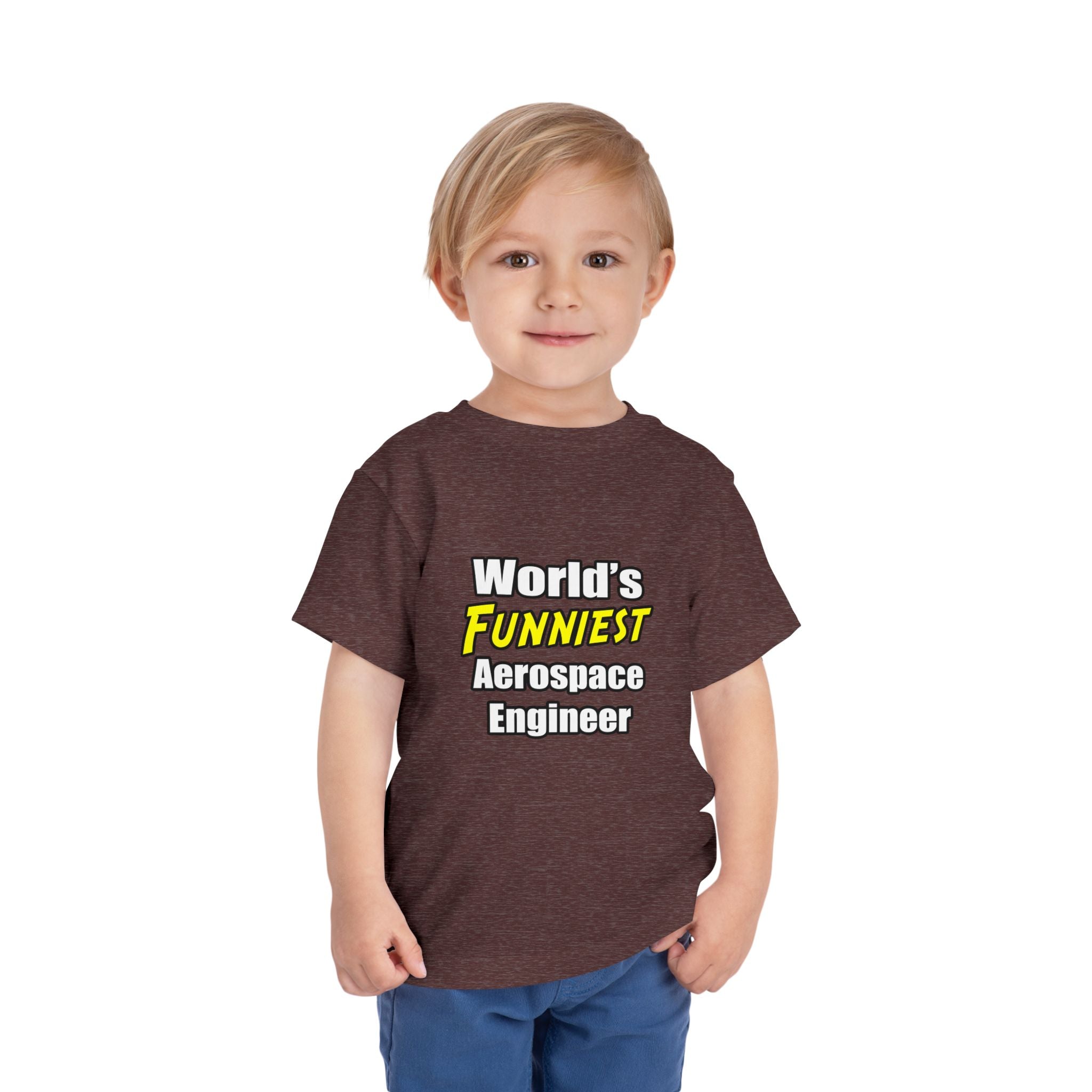 World's Funniest Aerospace Engineer - Toddler Short Sleeve Tee