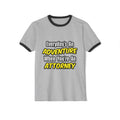 Everyday's An Adventure...Attorney - Unisex Cotton Ringer T-Shirt