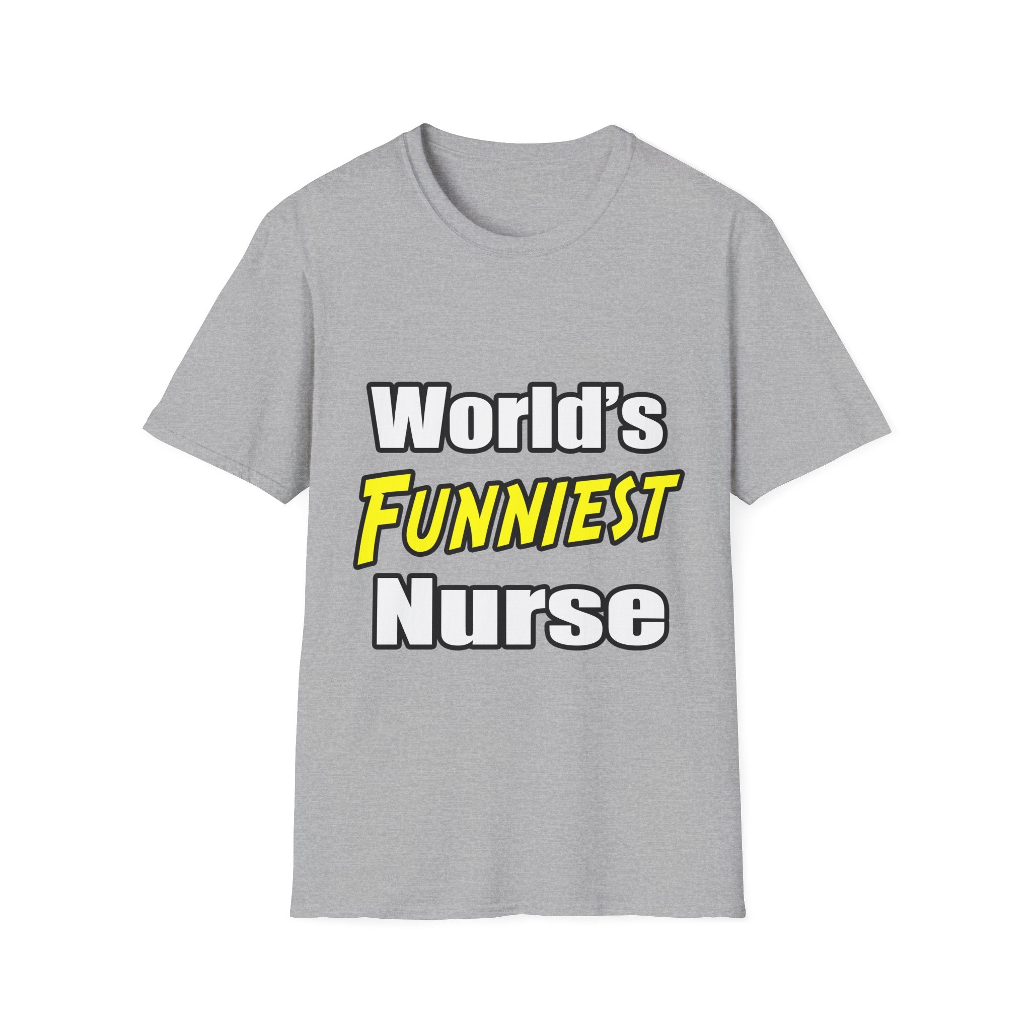 World's Funniest Nurse - Unisex Softstyle T-Shirt