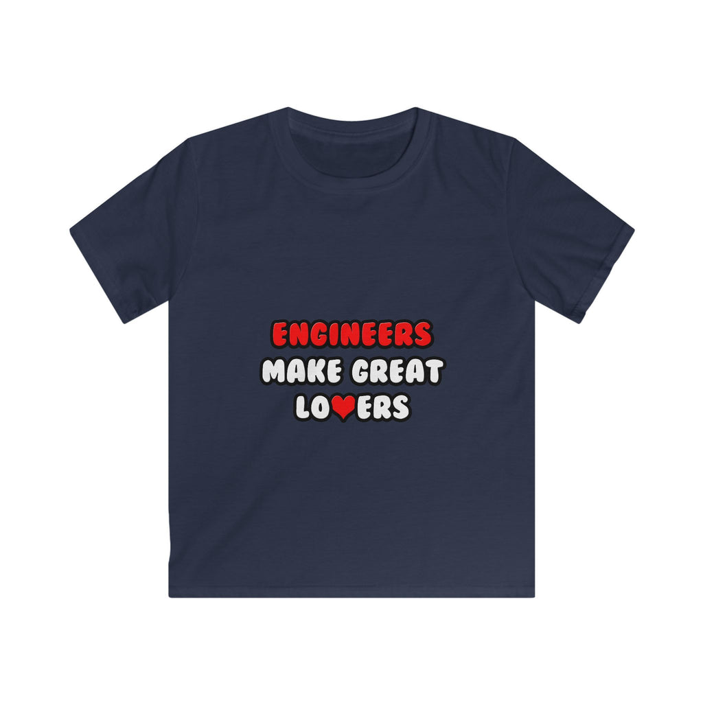 Engineers Make Great Lovers - Kids Softstyle Tee