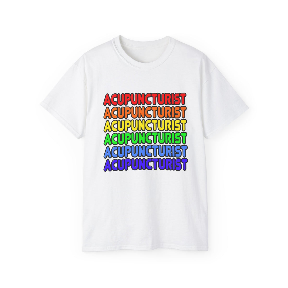 Rainbow Acupuncturist - Unisex Ultra Cotton Tee