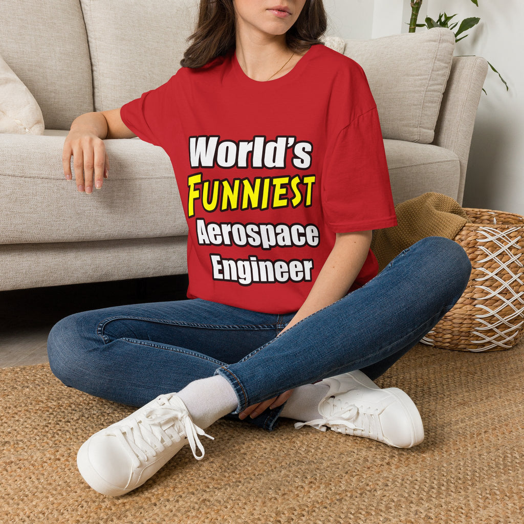 World's Funniest Aerospace Engineer - Unisex Softstyle T-Shirt