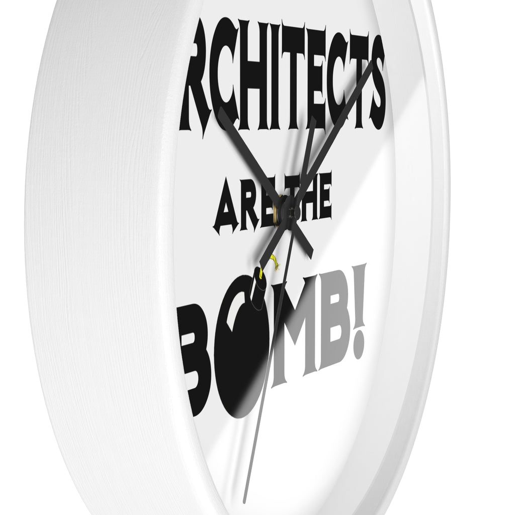 Architects Are The Bomb! - Wall Clock