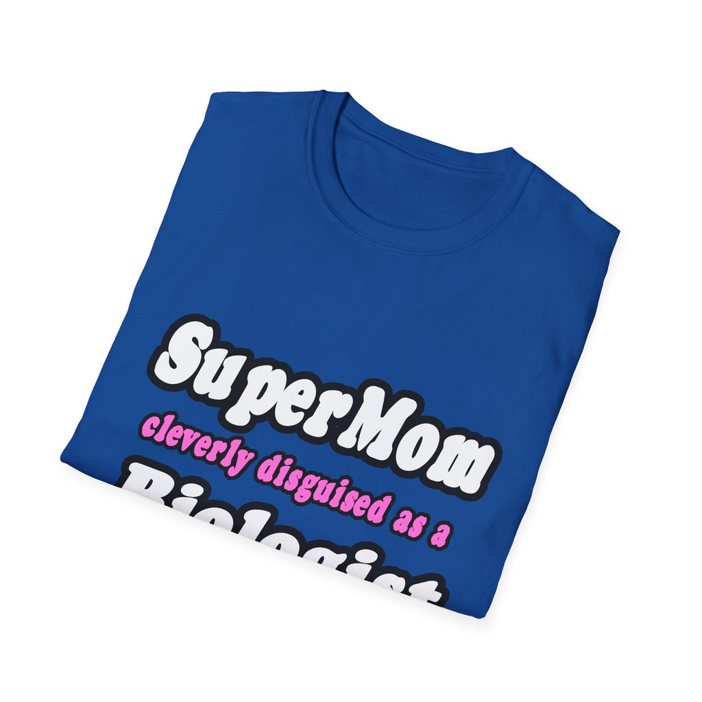 SuperMom Biologist - Unisex Softstyle T-Shirt