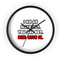 Deal With It ... Funny Allergist - Wall Clock