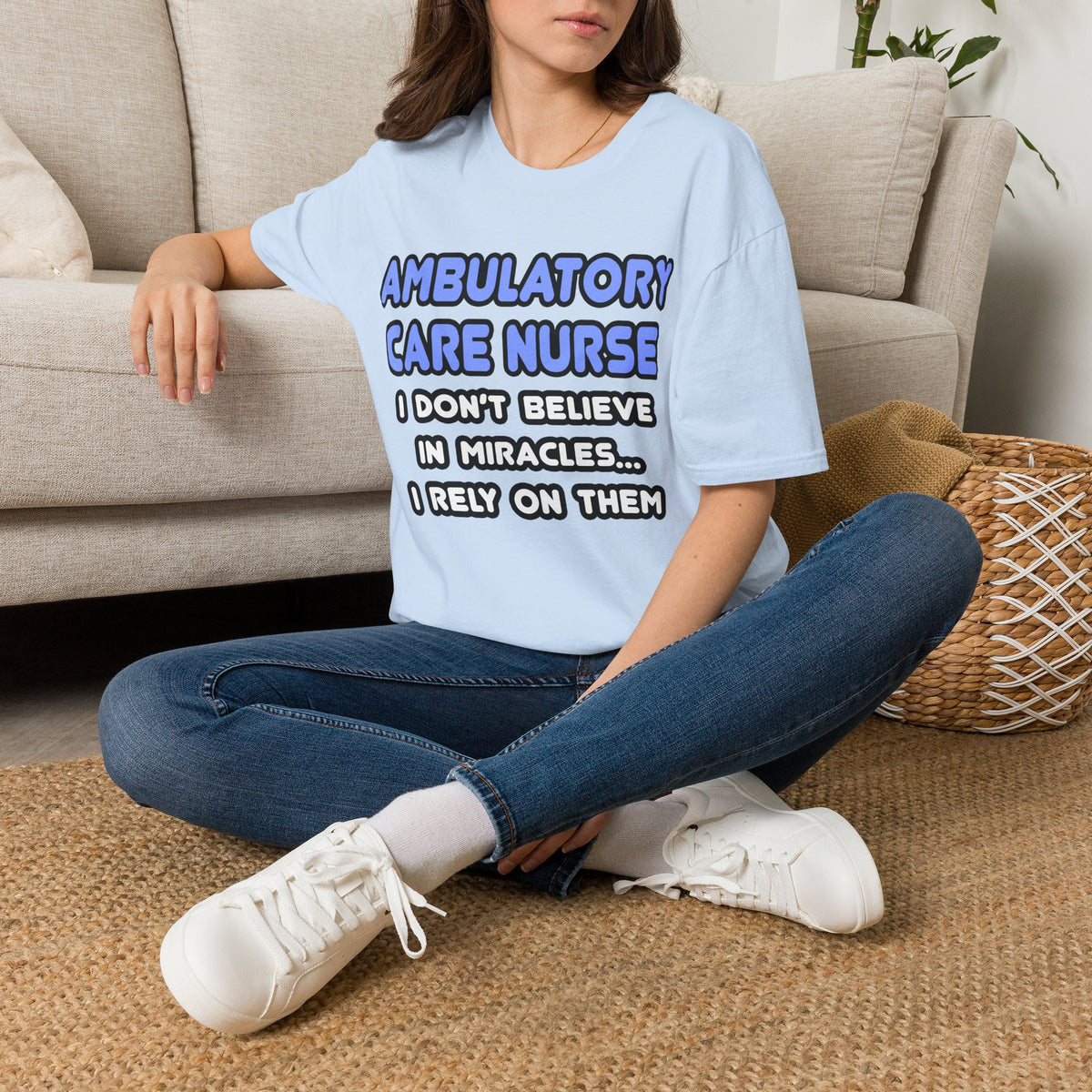 Miracles and Ambulatory Care Nurses - Unisex Softstyle T-Shirt