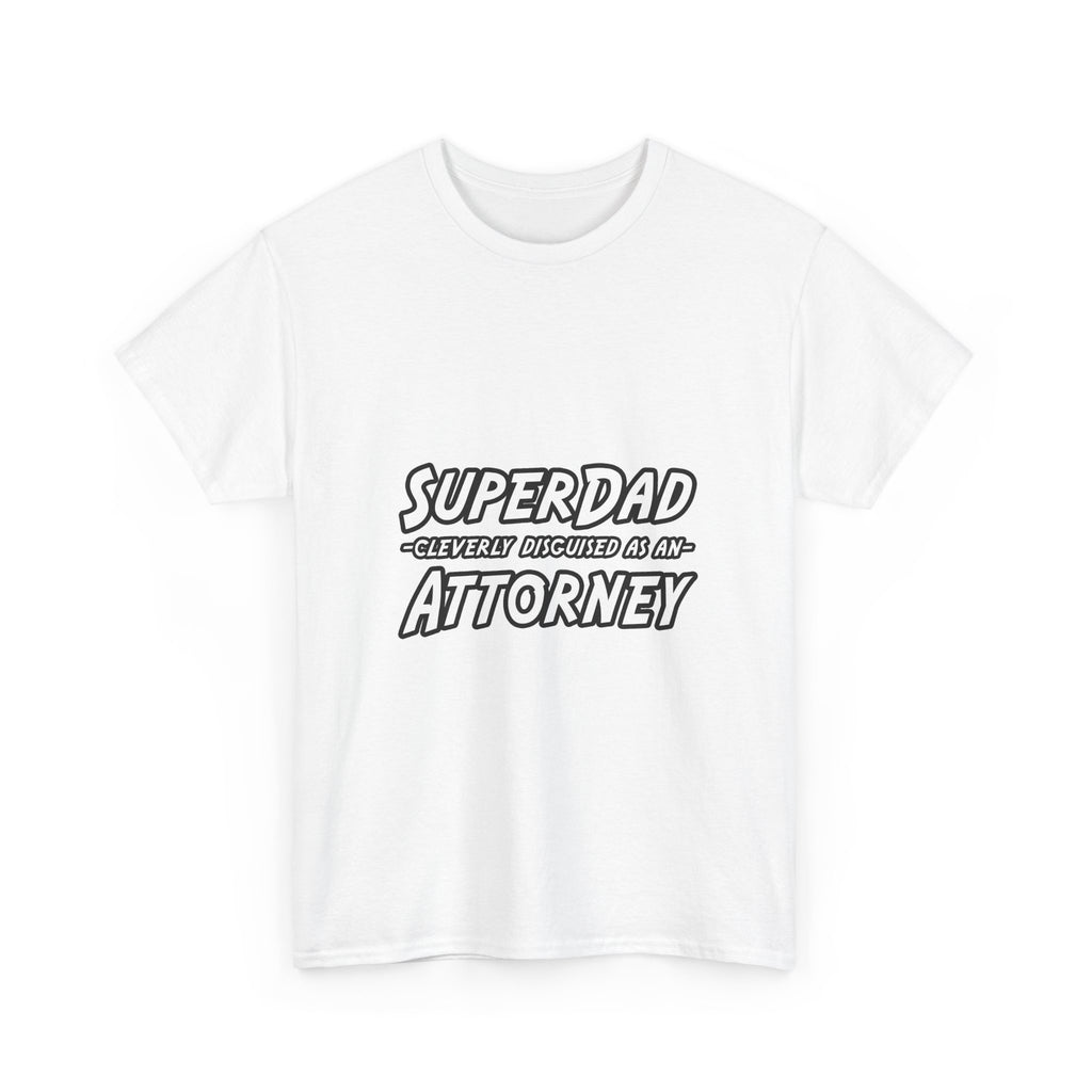 SuperDad Attorney - Unisex Heavy Cotton Tee