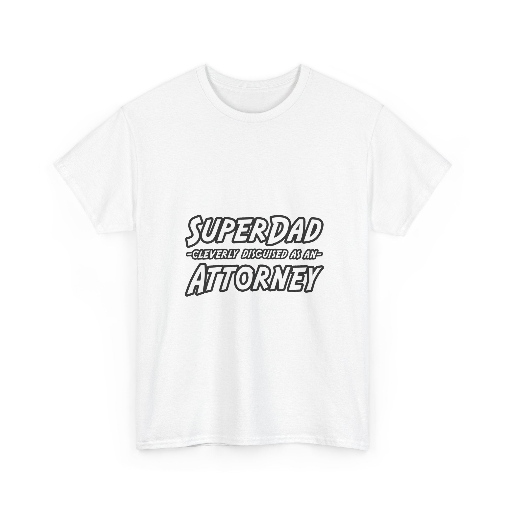 SuperDad Attorney - Unisex Heavy Cotton Tee