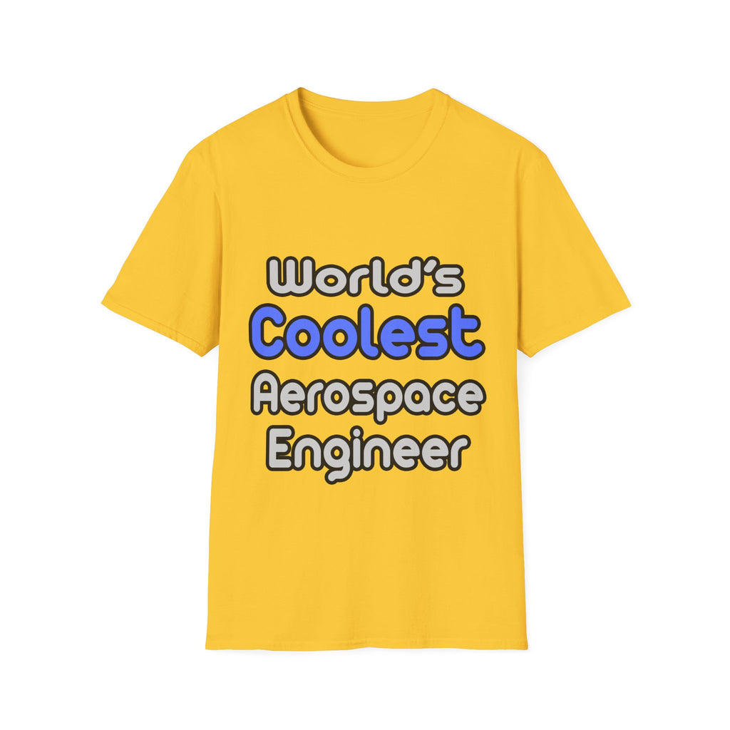 World's Coolest Aerospace Engineer - Unisex Softstyle T-Shirt