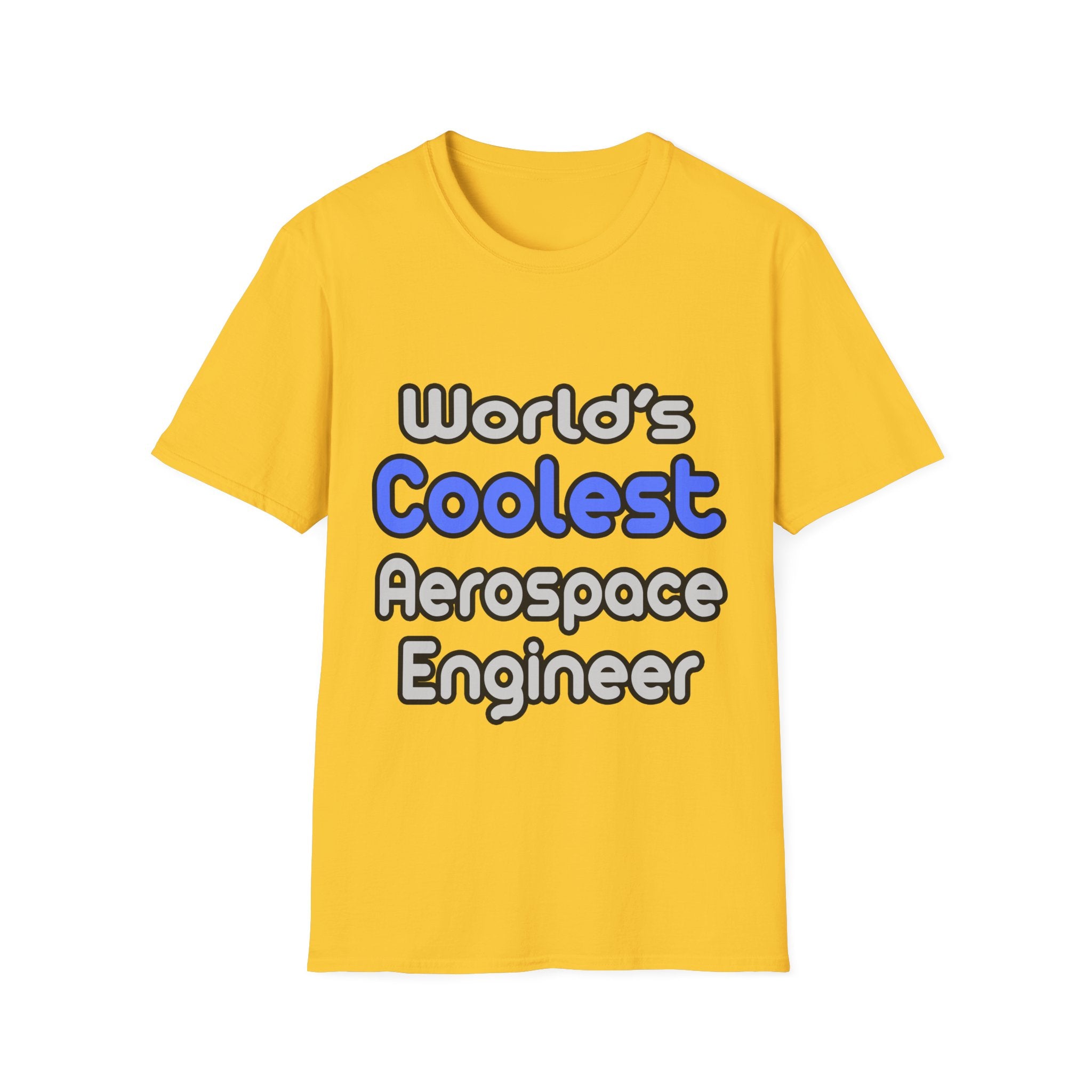 World's Coolest Aerospace Engineer - Unisex Softstyle T-Shirt