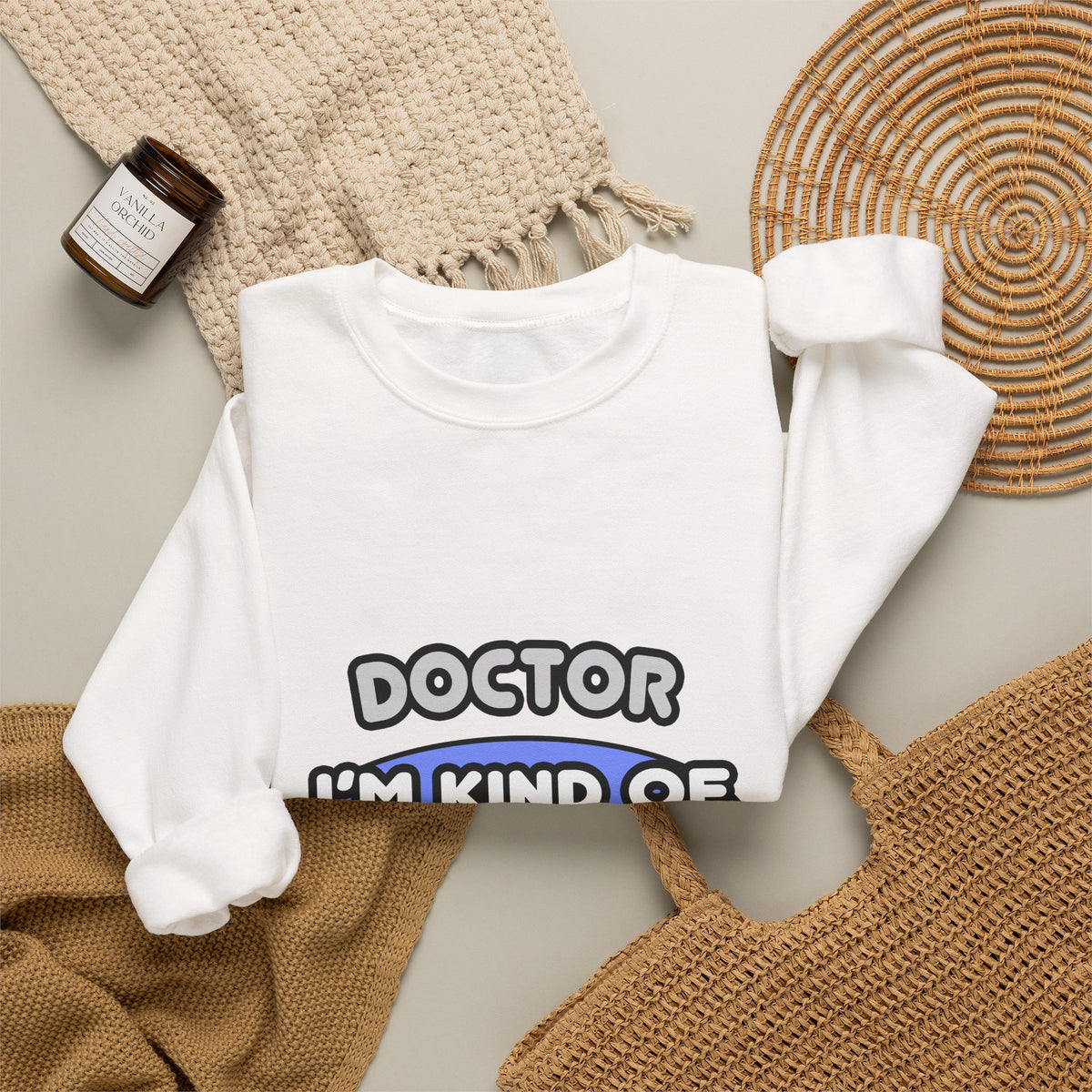 Doctor...Kind of a Big Deal - Unisex Heavy Blend™ Crewneck Sweatshirt