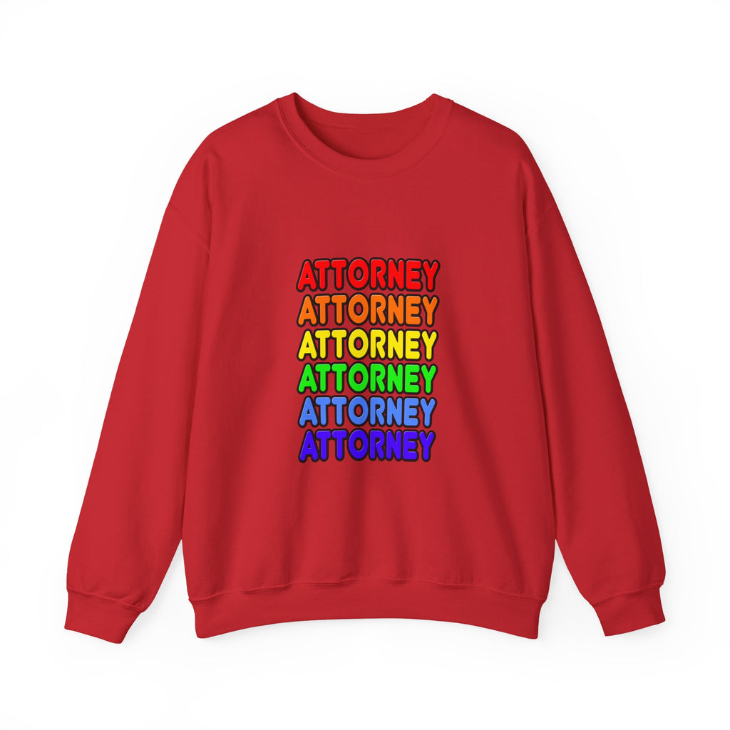 Rainbow Attorney - Unisex Heavy Blend™ Crewneck Sweatshirt
