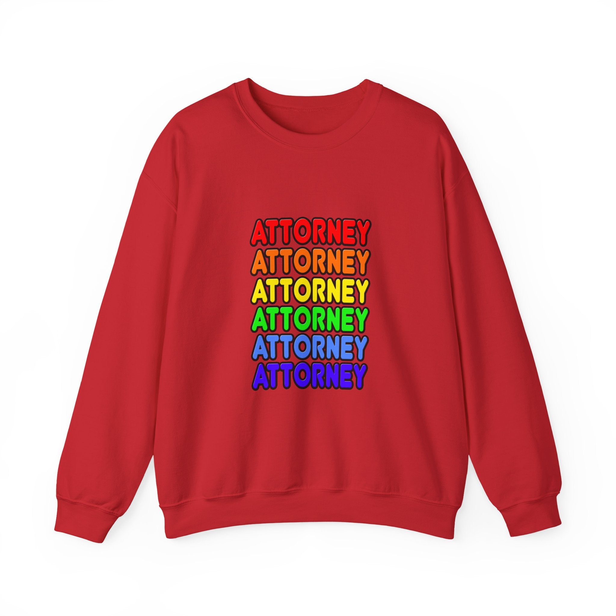Rainbow Attorney - Unisex Heavy Blend™ Crewneck Sweatshirt